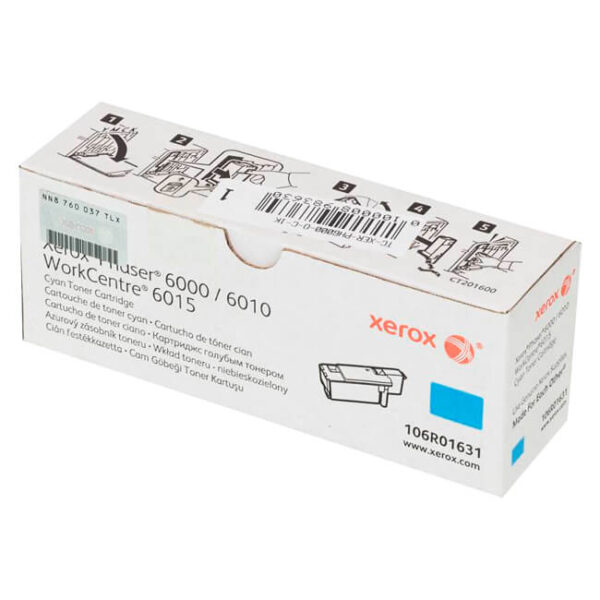 TONER XEROX 106R01631 CIAN PARA 6000/6010