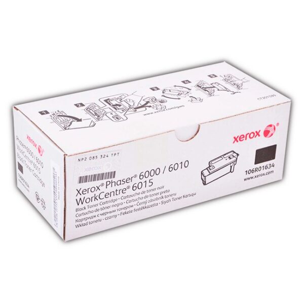 TONER XEROX 106R01634 NEGRO PARA PHASER 6000/6010