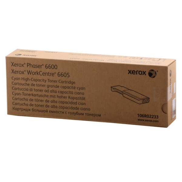 TONER XEROX 106R02233 CIAN ALTA CAPACIDAD PHASER 6600