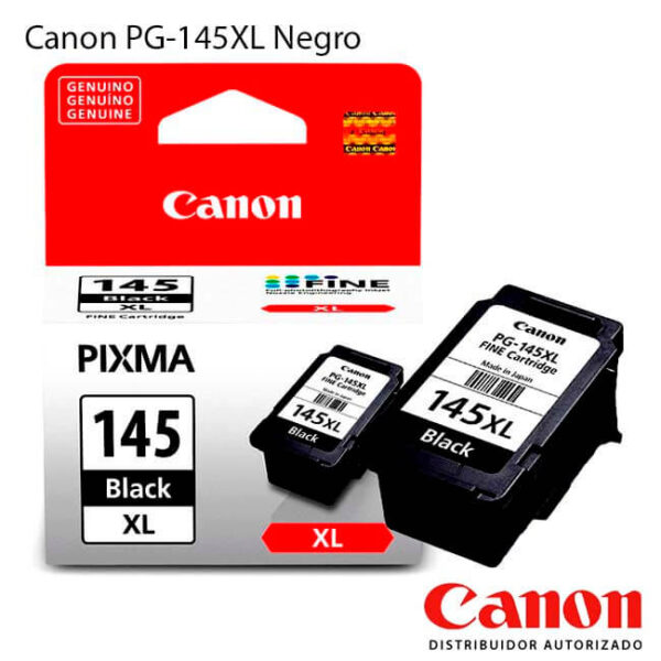 TINTA CANON PG-145XL NEGRO 12ML MG 2410 / 2510 (8274B001AA)