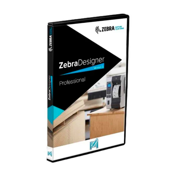 ZEBRA DESIGNER PRO 3 Software de diseño de etiquetas para activación 1 PC Licencia virtual - P1109020