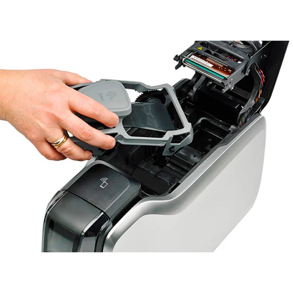 ZEBRA ZC31 Impresora de tarjetas PVC de 1 cara (ZC31-000CQ00LA00) - Imagen 4