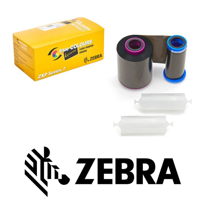 Cintas Ribbon Zebra 800077-701 Monocromo para impresoras de carnets Zebra ZXP Series 7